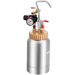 VEVOR Spray Paint Pressure Pot Tank, 30L/8gal Air Paint Pressure Pot with Manual Mixing Agitator, Leak Repair Sealant for Industry Home Decor Architecture Construction Automotive Painting, 70PSI Max