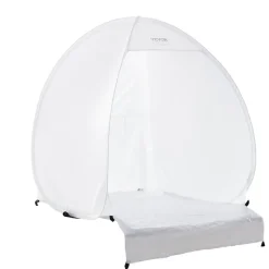 VEVOR Spray Paint Shelter, 40 x 35 x 40 in Pop-Up Portable Spray Paint Tent with Built-In Floor, Exhaust Window and Storage Bag, Foldable Paint Booth for Furniture, DIY Hobby Tool Painting Station
