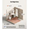 VEVOR 50 sqft Floor Heating Mat System, 120V Electric Radiant Heated Floor System, with Decoupling Membrane & Smart Control Thermostat & Alarm, Easy Installation for Tile, Stone, Vinyl