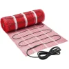 VEVOR 90 sqft Self-Adhesive Mesh Floor Heating Mat System, 120V Electric Radiant Heated Floor System, with Smart Control Thermostat & Alarm, Easy Installation for Tile, Stone, Vinyl