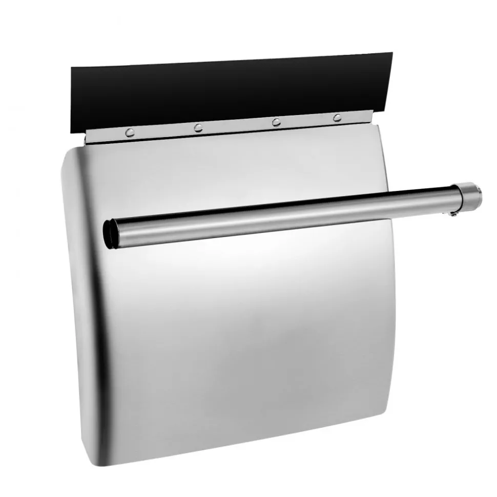 VEVOR Stainless Steel Quarter Fenders for Semi Trucks, 24" x 24" Semi Truck Fenders with Tube Bracket and Mounting Hardware, 1 Pair Right & Left Quarter Fender Set, Fit for Freightliner, Peterbilt