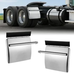 VEVOR Stainless Steel Quarter Fenders for Semi Trucks, 24