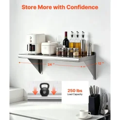VEVOR Stainless Steel Shelf 12
