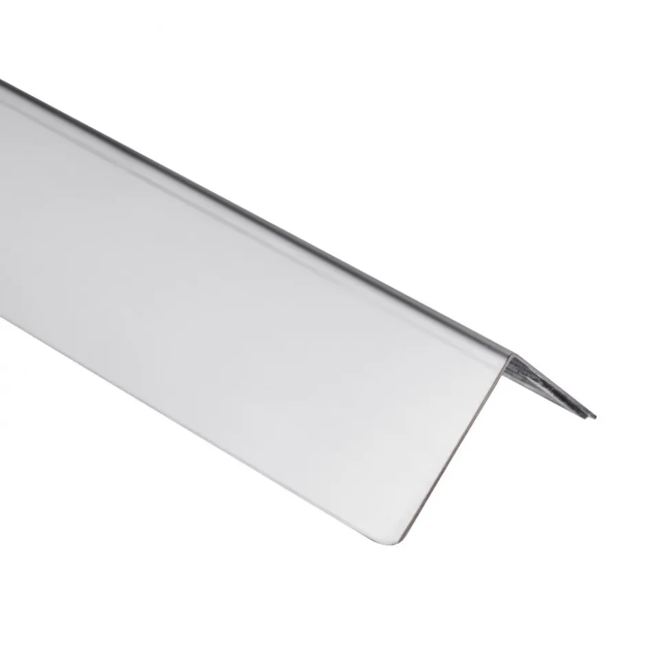 VEVOR Stainless Steel Wall Corner Protector, 2 x 2 x 48 inch, 10 Pack Metal Corner Guards, 304 Stainless Steel Edge Trim 90-Degree Angle for Home,Office,Commercial Wall Protection, with 3m Tape