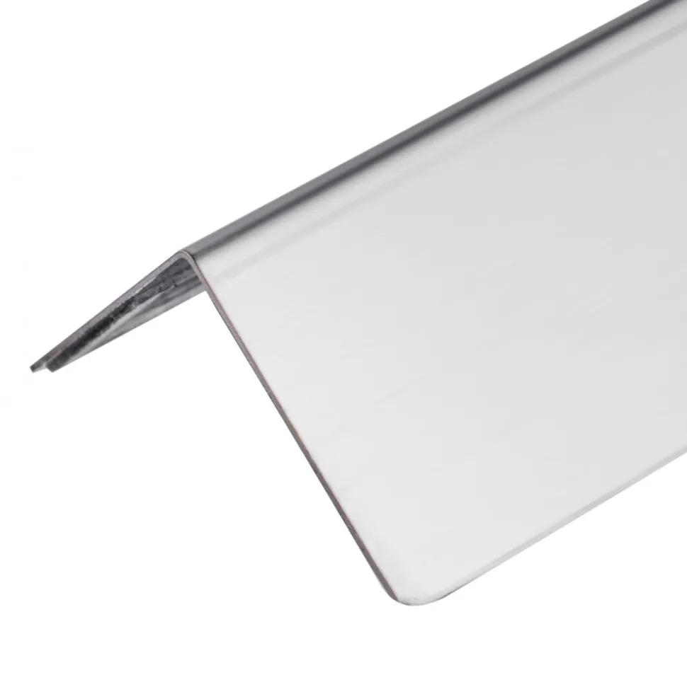 VEVOR Stainless Steel Wall Corner Protector, 2 x 2 x 48 inch, 10 Pack Metal Corner Guards, 304 Stainless Steel Edge Trim 90-Degree Angle for Home,Office,Commercial Wall Protection, with 3m Tape
