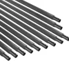 VEVOR Staircase Balusters 11 Pack, 44 Inch Durable Carbon Steel Stair Balusters, 0.5 Inch Indoor Square Metal Spindle Railing, Corrosion-Proof Hollow Deck Railing with Pre-Drilled Holes, Matte Black
