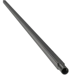VEVOR Staircase Balusters 11 Pack, 44 Inch Durable Carbon Steel Stair Balusters, 0.5 Inch Indoor Square Metal Spindle Railing, Corrosion-Proof Hollow Deck Railing with Pre-Drilled Holes, Matte Black
