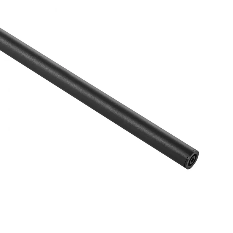 VEVOR Staircase Balusters 51 Pack, 36 In Aluminum Stair Balusters, 3/4 In Water-Proof Round Metal Spindle Railing, Hollow Deck Railing with Rail Caps & Screws for Stairs, Porch, Patio, Fence, Black