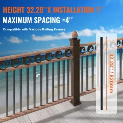 VEVOR Staircase Metal Balusters, 32.28