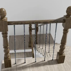 VEVOR Staircase Metal Balusters, 44'' x 1/2