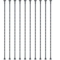 VEVOR Staircase Metal Balusters, 44'' x 1/2