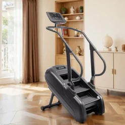 VEVOR Stair Stepper Machine, LED Screen Continuous Climbing Machines, Max Load 330 Lbs Stepping Climber for Home, 15 Speed Levels 28-168 Steps/Minute Stepmill Exercise for Cardio Lower Body