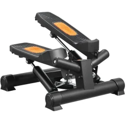 VEVOR Stair Stepper, Mini Stepper for Exercise at Home, Hydraulic Fitness Stepper with Resistance Bands, Full Body Workout Cardio Equipment, Stair Climber with LCD Monitor, 330LBS Load Capacity