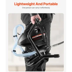 VEVOR Stand Airless Paint Sprayer, 950W 3000PSI High Efficiency Electric Airless Sprayer With Cart, Paint Sprayers for Home Interior and Exterior Furniture and Fences, Fine And Even Painting Effect