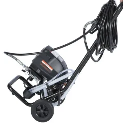 VEVOR Stand Airless Paint Sprayer, 1500W, 3300PSI High Pressure Airless Sprayer, Cleaning Brush, Hose, Extension Rod, Nozzles, Electric Spray Paint Machine for Large Apartments, Factory Buildings
