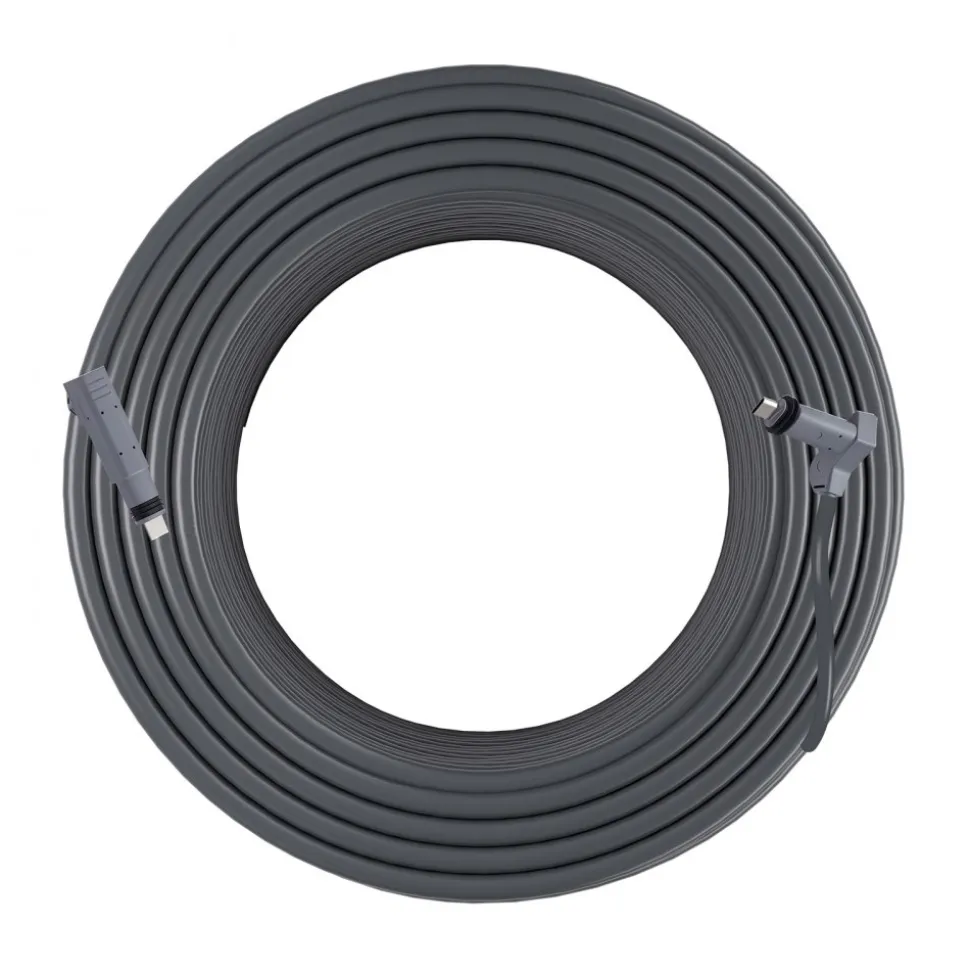VEVOR Starlink Gen 2 Cable, 75 FT, 24 AWG Copper Core, Durable Extension Cable for Standard Generation 2, Compatible with Starlink Rectangular Satellite V2, Flexible Wiring for RV, Backyard or Camping
