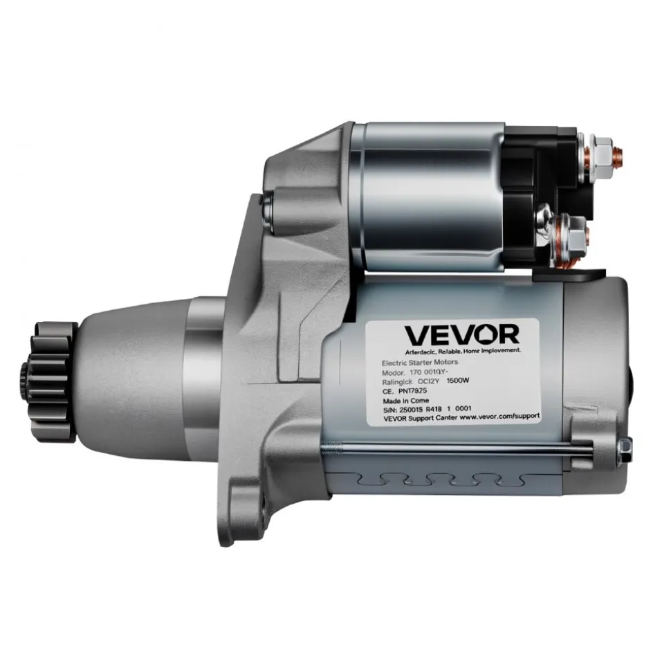 VEVOR Starter 17922, Starter Motor Replacement Compatible with BMW 1 Series M 3.0L L6 2011, 128i 3.0L L6 2008-2011, 325i/325xi 3.0L L6 2006, 335xi 3.0L L6 2007-2008, OEM 428000-1760 410-24145 LRS02298