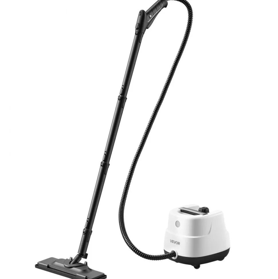 VEVOR Steam Cleaner, 34 oz Tank, Steamer for Cleaning with 20 Accessories, Extended Power Cord and Hose, Portable Handle, Fast Heating, Powerful Canister Steam Cleaner for Home, Car Detailing, Floors