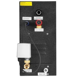 VEVOR Steam Generator, 9 kW Steam Shower System with Controller for Home Sauna Bath Spa, Commercial Auto Drain Kit with Overheat, Dry-Run & Overpressure Protection, 10 Min to 24h Efficient, Black