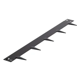 VEVOR Steel Landscape Edging, 5 Packs 39 x 3 in Rust-Resistant Metal Landscape Edging, Bendable Garden Edging Border, Heavy Duty Lawn Edging, Easy-to-Install, Flower Bed Yard Pathway Divider Black