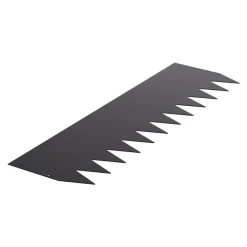 VEVOR Steel Landscape Edging, 4 Packs 40 x 12 in Rust-Resistant Metal Landscape Edging, Bendable Garden Edging Border, Heavy Duty Lawn Edging, Easy-to-Install, Flower Bed Yard Pathway Divider Black