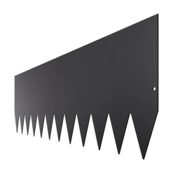 VEVOR Steel Landscape Edging, 4 Packs 40 x 12 in Rust-Resistant Metal Landscape Edging, Bendable Garden Edging Border, Heavy Duty Lawn Edging, Easy-to-Install, Flower Bed Yard Pathway Divider Black