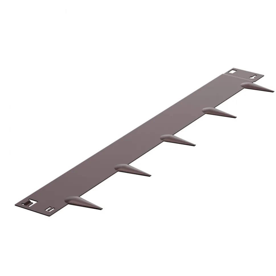 VEVOR Steel Landscape Edging, 5 Packs 39 x 5 in Rust-Resistant Metal Landscape Edging, Bendable Garden Edging Border, Heavy Duty Lawn Edging, Easy-to-Install, Flower Bed Yard Pathway Divider Brown