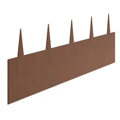 VEVOR Steel Landscape Edging, 6 Packs 40 x 8 in Weather-Resistant & Pre-Rust Metal Landscape Edging, Bendable Garden Edging Border, Shark Spike, Lawn Edging for Flower Bed Yard Pathway Divider