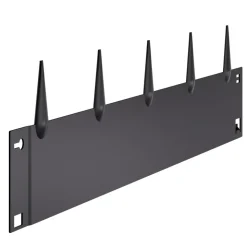 VEVOR Steel Landscape Edging, 5 Packs 39 x 5 in Rust-Resistant Metal Landscape Edging, Bendable Garden Edging Border, Heavy Duty Lawn Edging, Easy-to-Install, Flower Bed Yard Pathway Divider Black