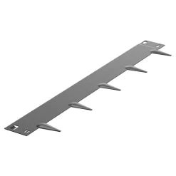 VEVOR Steel Landscape Edging, 5 Packs 39 x 4 in Rust-Resistant Metal Landscape Edging, Bendable Garden Edging Border, Heavy Duty Lawn Edging, Easy-to-Install, Flower Bed Yard Pathway Divider Dark Gray