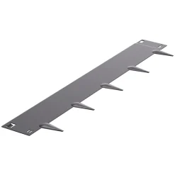 VEVOR Steel Landscape Edging, 5 Packs 39 x 5 in Rust-Resistant Metal Landscape Edging, Bendable Garden Edging Border, Heavy Duty Lawn Edging, Easy-to-Install, Flower Bed Yard Pathway Divider Dark Gray