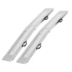 VEVOR Steel Ramps, 1000 lbs, 2Pcs Heavy-duty Ramps with Wider Ramp Surface, Universal Stable Loading Ramp with Handles, Fit for ATV, UTV, Motorcycle, Electric Bicycle, etc.