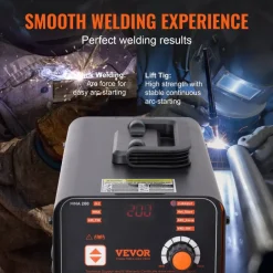 VEVOR Stick Welder, 200A ARC/Lift TIG 2-IN-1 Welding Machine with IGBT Inverter 110V/220V Portable MMA Welder Machine with Hot Start, Arc force and Anti-Stick