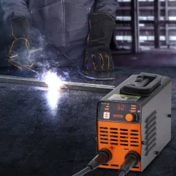 VEVOR Stick Welder, 160A ARC/Lift TIG 2-IN-1 Welding Machine with IGBT Inverter 110V/220V Portable MMA Welder Machine with Hot Start, Arc force and Anti-Stick