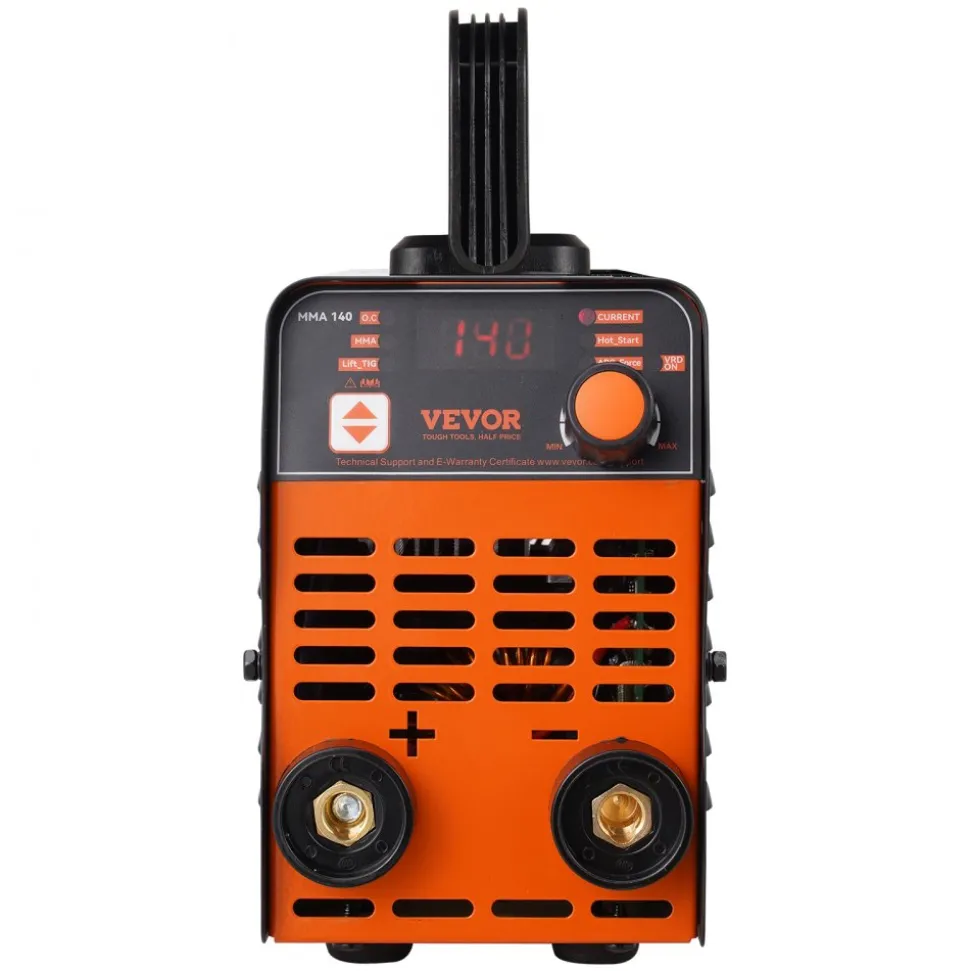 VEVOR Stick Welder, 140A ARC/Lift TIG 2-IN-1 Welding Machine with IGBT Inverter 110V Portable MMA Welder Machine with Hot Start, Arc force and Anti-Stick