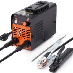 VEVOR Stick Welder, 140A ARC/Lift TIG 2-IN-1 Welding Machine with IGBT Inverter 110V Portable MMA Welder Machine with Hot Start, Arc force and Anti-Stick