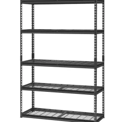 VEVOR Storage Shelves, 2500 lbs, 5 Tier Heavy Duty Garage Shelving, 18