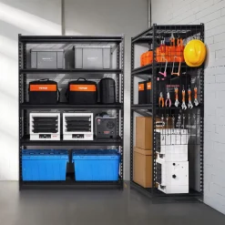 VEVOR Storage Shelves, 3000 lbs, 5 Tier Heavy Duty Garage Shelving, 20