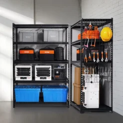 VEVOR Storage Shelves, 3000 lbs, 5 Tier Heavy Duty Garage Shelving, 24
