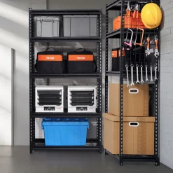 VEVOR Storage Shelves, 2000 lbs, 5 Tier Heavy Duty Garage Shelving, 16