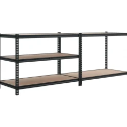 VEVOR Storage Shelves, 5-Tier Adjustable, 3000 lbs Capacity, Heavy Duty Garage Storage Shelving Unit, Metal Utility Rack Shelf, for Garage Workshop Warehouse Basement, 48.35