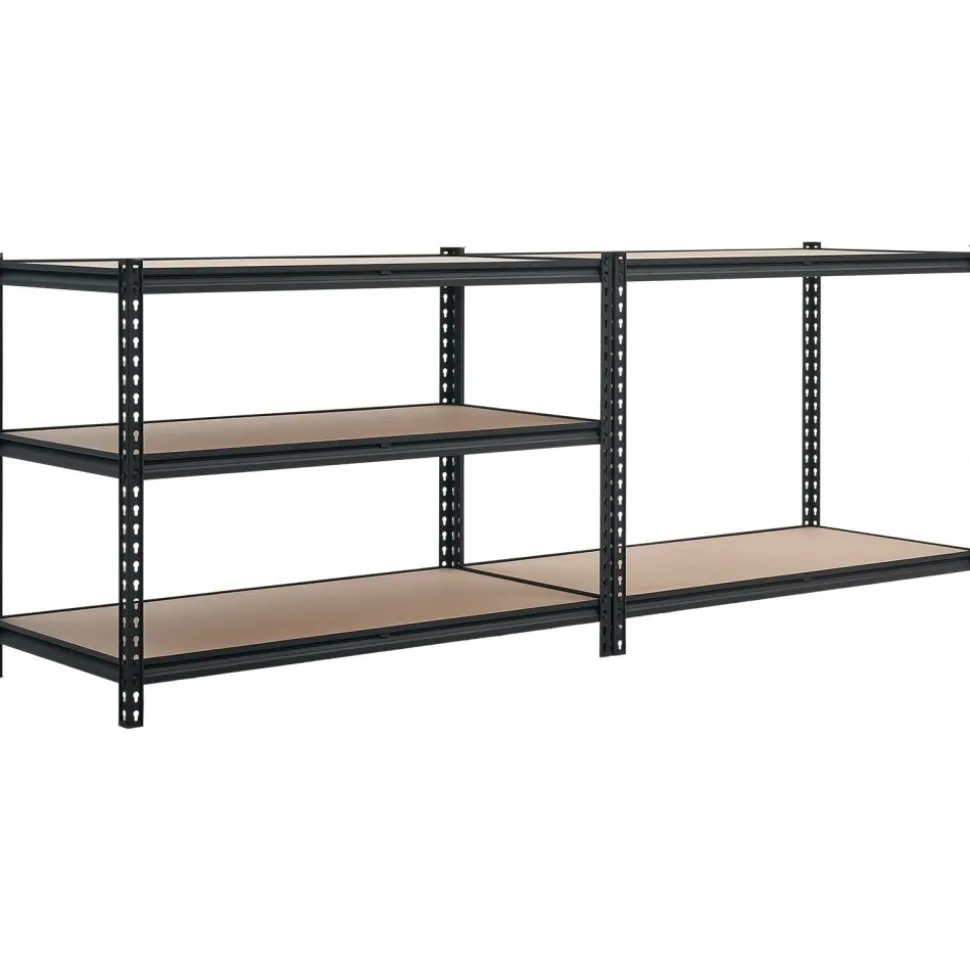 VEVOR Storage Shelves, 5-Tier Adjustable, 3000 lbs Capacity, Heavy Duty Garage Storage Shelving Unit, Metal Utility Rack Shelf, for Garage Workshop Warehouse Basement, 48.35" W x 24.37" D x 71.38" H