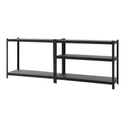 VEVOR Storage Shelves, 5-Tier Adjustable, 2500 lbs Capacity, Heavy Duty Garage Storage Shelving Unit, Metal Utility Rack Shelf, for Garage Warehouse Basement Kitchen, 48.43