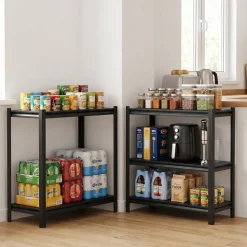 VEVOR Storage Shelves, 5-Tier Adjustable, 2500 lbs Capacity, Heavy Duty Garage Storage Shelving Unit, Metal Utility Rack Shelf, for Garage Warehouse Basement Kitchen, 48.43