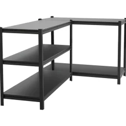VEVOR Storage Shelves, 5-Tier Adjustable, 3000 lbs Capacity, Heavy Duty Garage Storage Shelving Unit, Metal Utility Rack Shelf, for Garage Workshop Warehouse Basement, 48.43