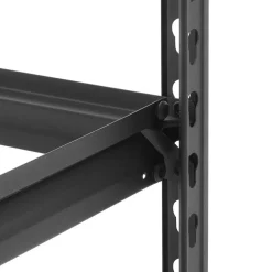 VEVOR Storage Shelves, 5-Tier Adjustable, 3000 lbs Capacity, Heavy Duty Garage Storage Shelving Unit, Metal Utility Rack Shelf, for Garage Warehouse Basement Kitchen, 40.55" W x 18.31" D x 71.38" H