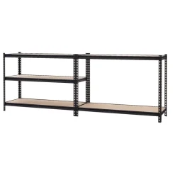 VEVOR Storage Shelves, 5-Tier Adjustable, 2000 lbs Capacity, Heavy Duty Garage Storage Shelving Unit, Metal Utility Rack Shelf, for Garage Warehouse Basement Kitchen, 48.35