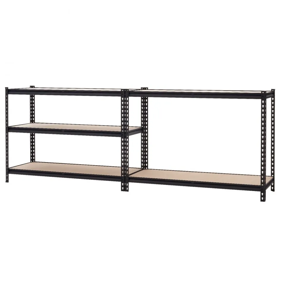 VEVOR Storage Shelves, 5-Tier Adjustable, 2000 lbs Capacity, Heavy Duty Garage Storage Shelving Unit, Metal Utility Rack Shelf, for Garage Warehouse Basement Kitchen, 48.35" W x 18.07" D x 71.38" H