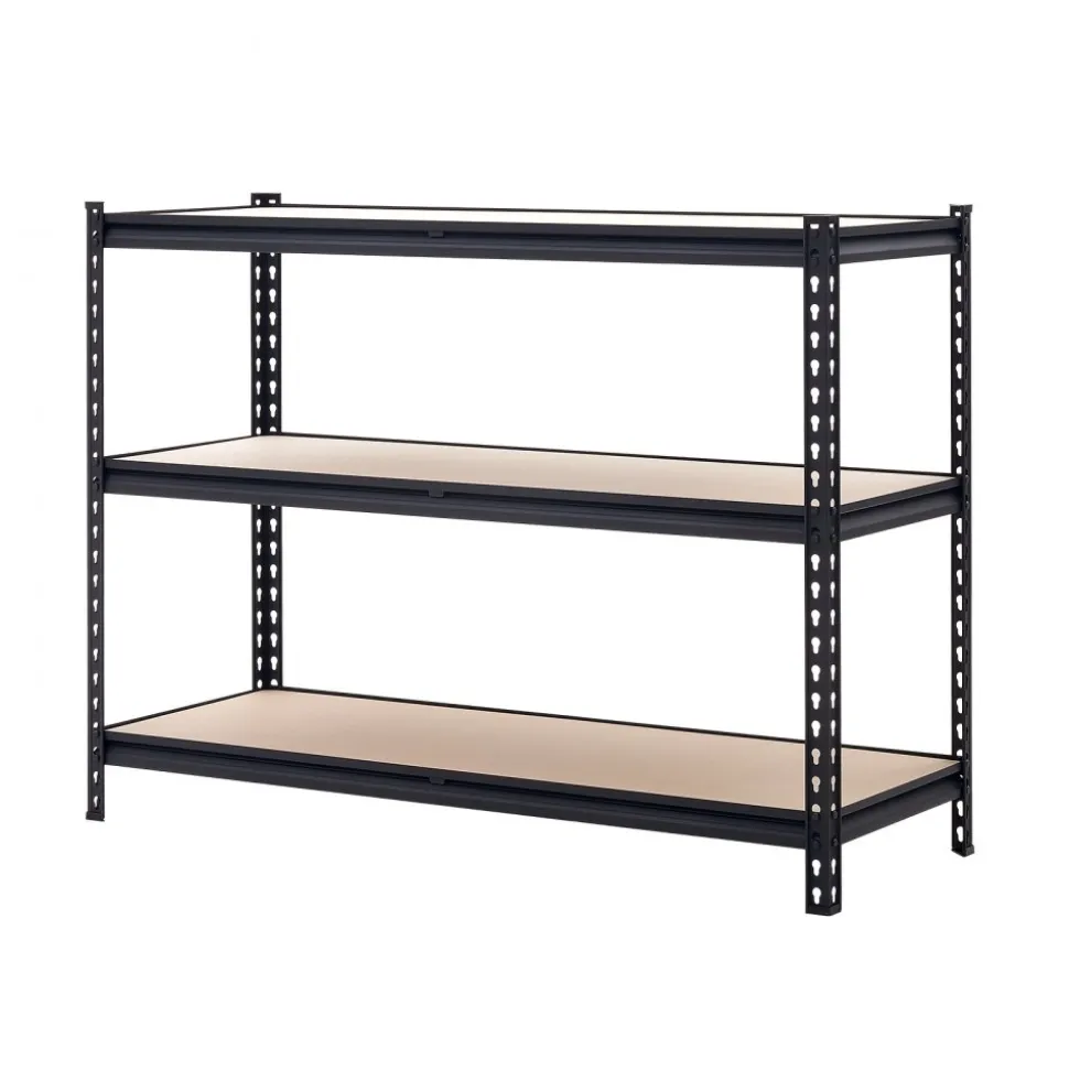 VEVOR Storage Shelves, 5-Tier Adjustable, 2000 lbs Capacity, Heavy Duty Garage Storage Shelving Unit, Metal Utility Rack Shelf, for Garage Warehouse Basement Kitchen, 48.35" W x 18.07" D x 71.38" H