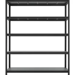 VEVOR Storage Shelves, 5-Tier Adjustable, 3000 lbs Capacity, Heavy Duty Garage Storage Shelving Unit, Metal Utility Rack Shelf, for Garage Workshop Warehouse Basement, 59.49